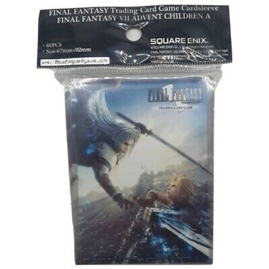 Final Fantasy TCG Sleeve FFVII Advent Children Cloud/Sephiroth (60)