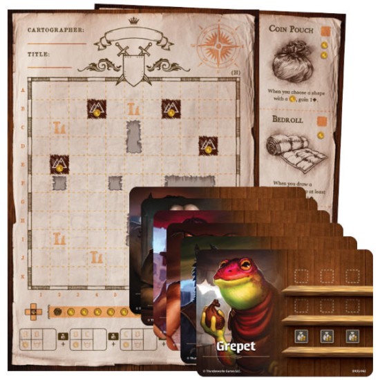 Cartographers: Map Pack 6 - Hornhelm: Wasteland Market