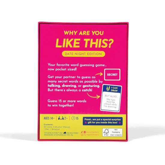 Grab & Game - Why Are You Like This? Date Night Edition