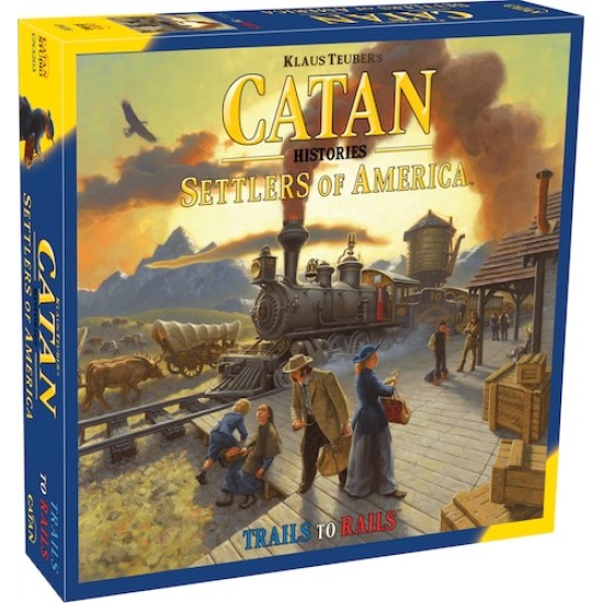 Catan - Histories: Settlers of America,  Trails to Rails