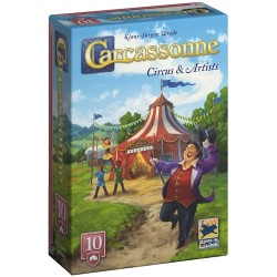 Carcassonne: Expansion 10 - Circus and Artist (2025 Redesign)