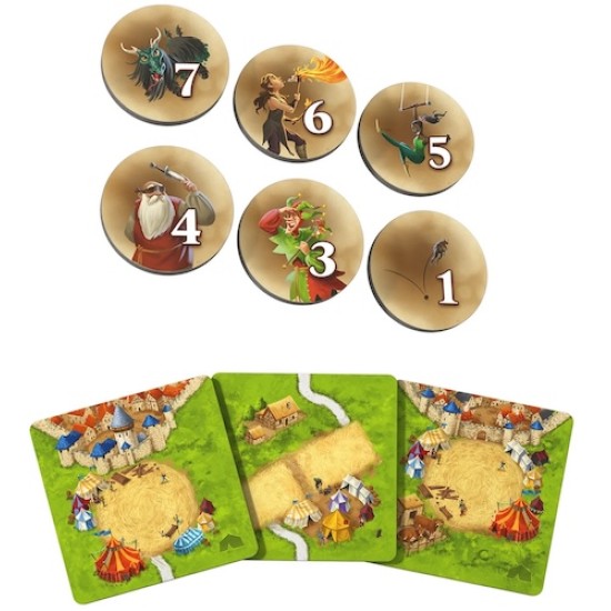 Carcassonne: Expansion 10 - Circus and Artist (2025 Redesign)