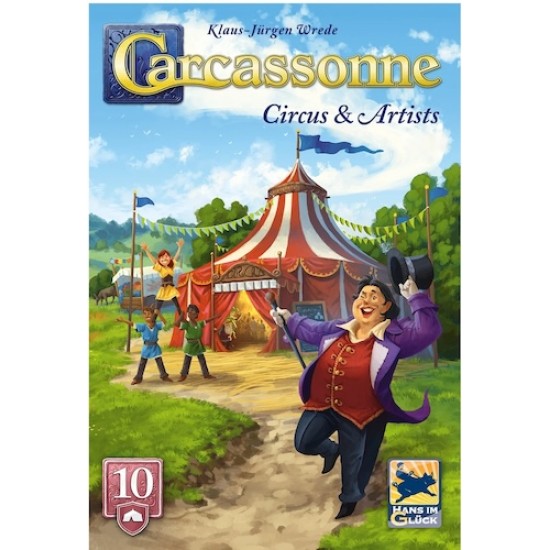 Carcassonne: Expansion 10 - Circus and Artist (2025 Redesign)