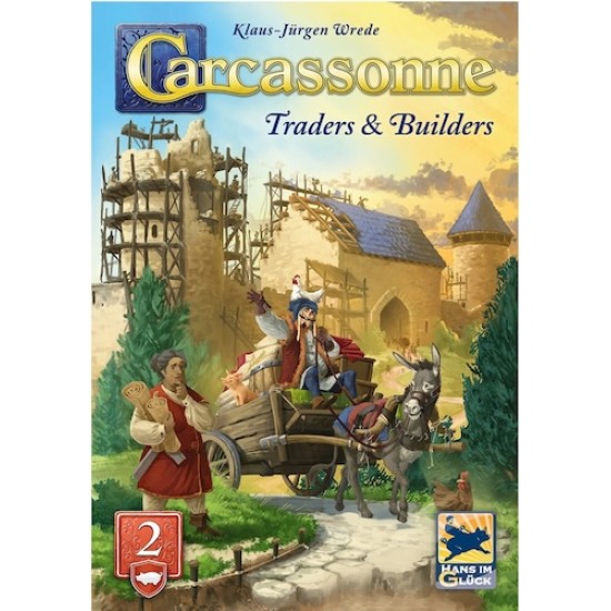 Carcassonne: Expansion 2 - Traders and Builders (2025 Redesign)