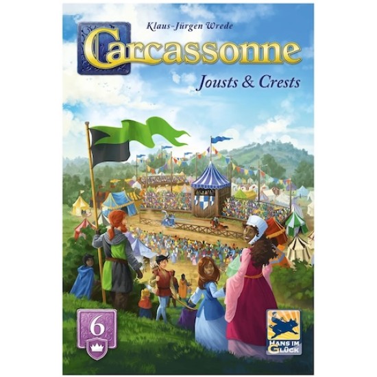 Carcassonne: Expansion 6 - Jousts and Crests (2025 Redesign)