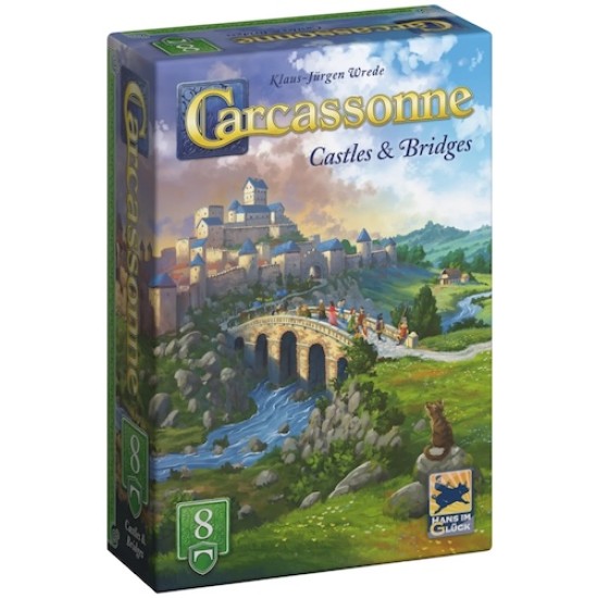 Carcassonne: Expansion 8 - Castles and Bridges (2025 Redesign)