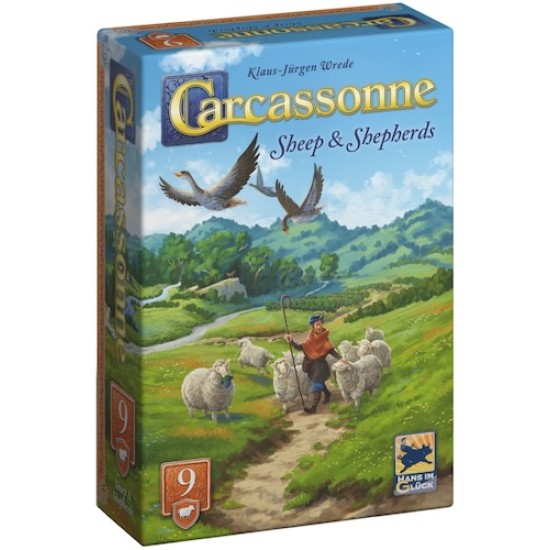 Carcassonne: Expansion 9 - Sheep and Shepherds (2025 Redesign)