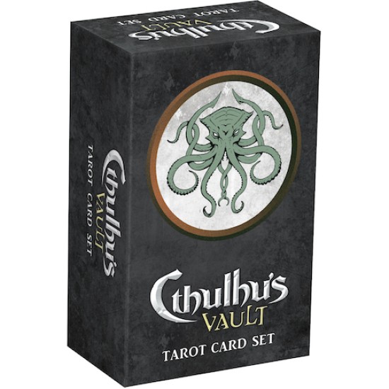 Cthulhu's Vault Tarot Deck - Silver Gilded Deck with Guidebook