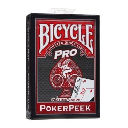 Bicycle Playing Cards: Pro Peek Deck (Red)