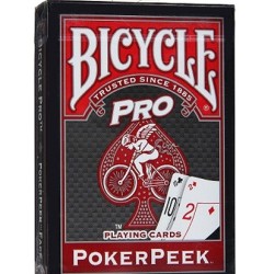 Bicycle Playing Cards: Pro Peek Deck (Red)