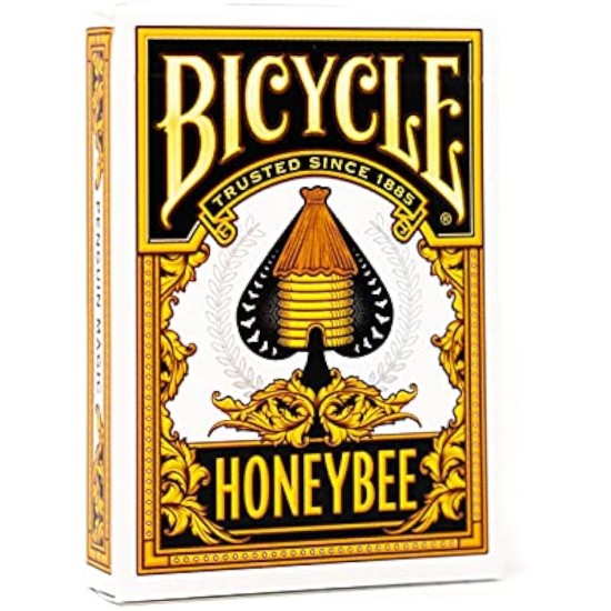 Bicycle Playing Cards - Honeybee (Yellow)