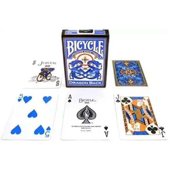 Bicycle Playing Cards - Dragon Deck (Red/Blue)