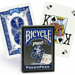 Bicycle Playing Cards: Pro Peek Deck (Blue)