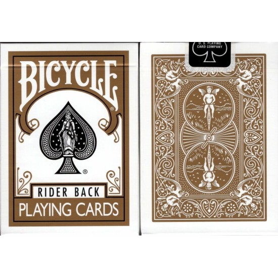Bicycle Playing Cards - Gold Back By USPCC