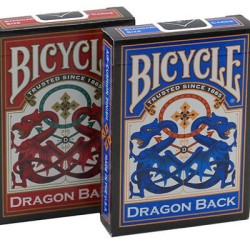 Bicycle Playing Cards - Dragon Deck (Red/Blue)