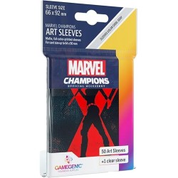 Marvel Champions LCG: Gamegenic - FINE ART Sleeves - Black Widow