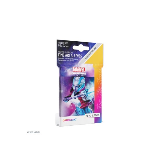 Marvel Champions LCG: Gamegenic - FINE ART Sleeves - Nebula