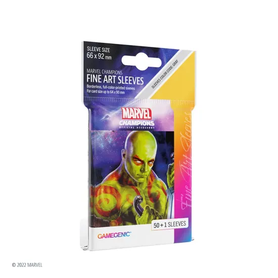 Marvel Champions LCG: Gamegenic - FINE ART Sleeves - Drax