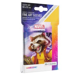 Marvel Champions LCG: Gamegenic - FINE ART Sleeves - Rocket Racoon