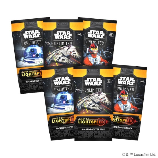 Star Wars: Unlimited - Jump To Lightspeed Booster Display
