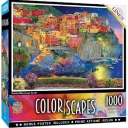 Masterpieces Puzzle Colorscapes Evening Glow Puzzle 1,000 pieces