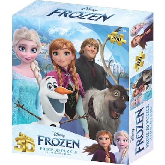 Prime3D Frozen - 500 Piece 3D Puzzle
