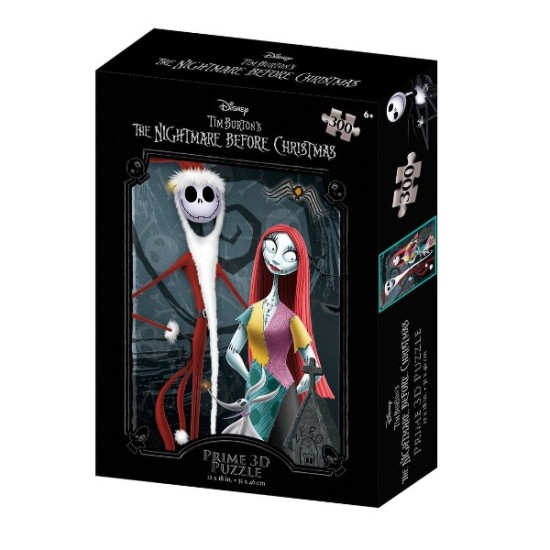 Prime3D Tim Burton' s: The Nightmare Before Christmas - 300 Piece 3D Puzzle