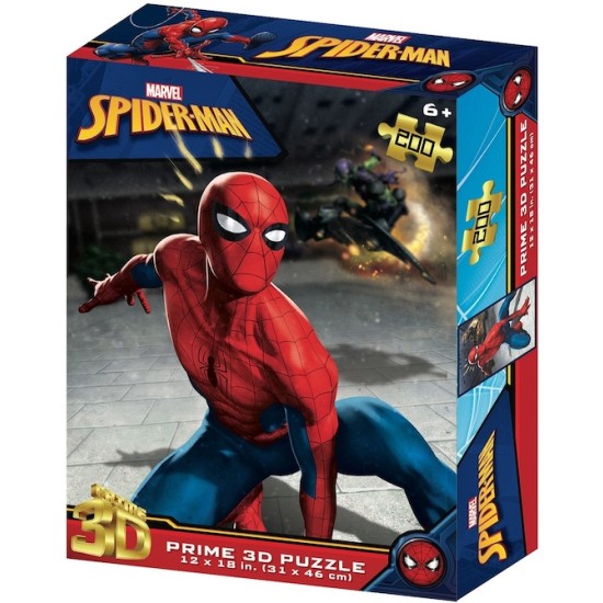 Prime3D Marvel Spider-Man - 200 Piece 3D Puzzle