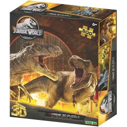 Prime3D Jurassic World - 500 Piece 3D Puzzle
