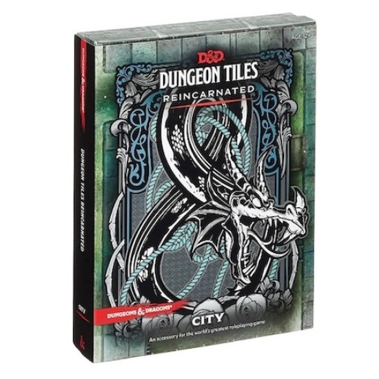 D&D Dungeons & Dragons Dungeon Tiles Reincarnated City