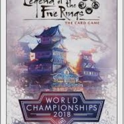 Legend of the Five Rings LCG For the Empire Winter Court 2018 World Championship Deck