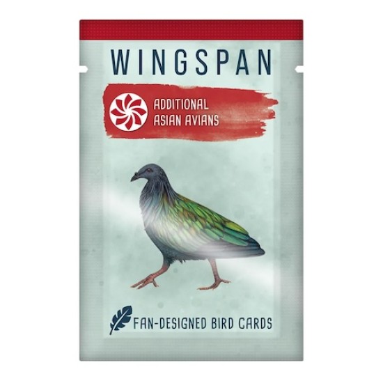 Wingspan Fan-Designed Bird Promo Pack: Asian Avians