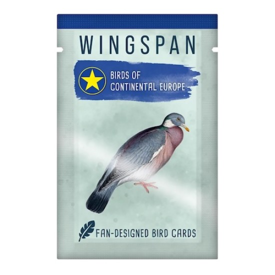 Wingspan Fan-Designed Bird Promo Pack: Birds of Continental Europe