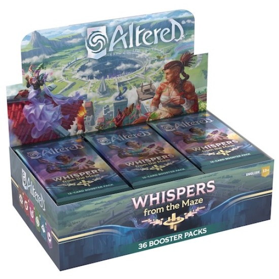 Altered: Whispers from the Maze Booster Display (13 cards per Booster) 36 Boosters per display