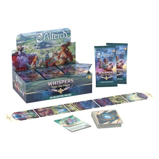 Altered: Whispers from the Maze Booster Display (13 cards per Booster) 36 Boosters per display