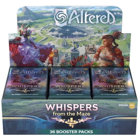 Altered: Whispers from the Maze Booster Display (13 cards per Booster) 36 Boosters per display