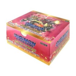 Digimon Card Game Series 04 Great Legend BT04 Booster Display