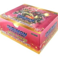 Digimon Card Game Series 04 Great Legend BT04 Booster Display
