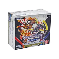 Digimon Card Game Series 06 Double Diamond BT06 Booster Display