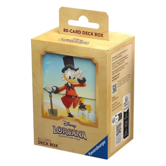 Disney Lorcana: Into The Inklands Scrooge McDuck Deck Box