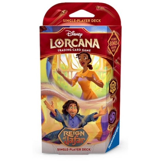 Disney Lorcana: Reign Of Jafar Starter Deck - Amber & Amethyst pack