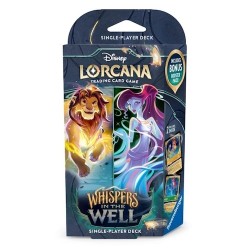 Disney Lorcana: Whispers in the Well Megara & Simba Single Player (Starter) Deck