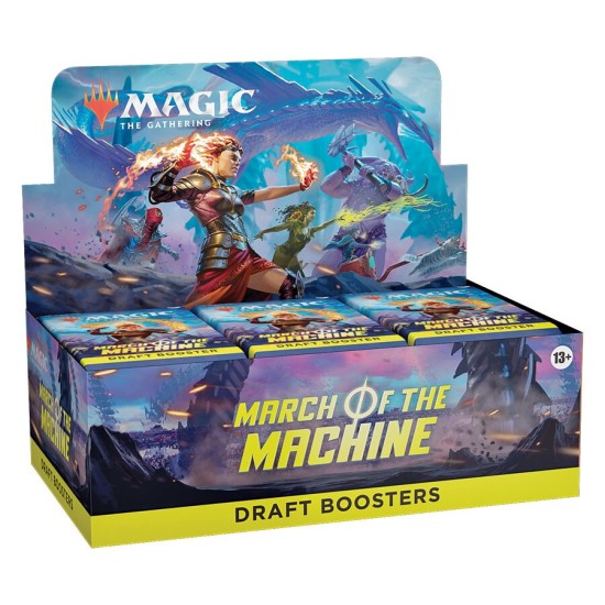 Magic: The Gathering - March of the Machine - Draft Boosters (36 Boosters Per Display)