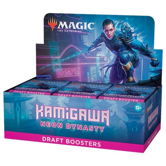 Magic: The Gathering - Kamigawa Neon Dynasty Draft Booster Display