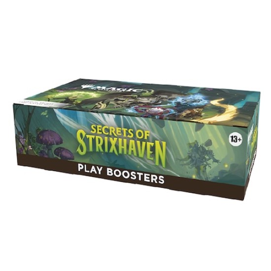 Magic: The Gathering - Secrets of Strixhaven Play Boosters (30 Boosters Per Display)