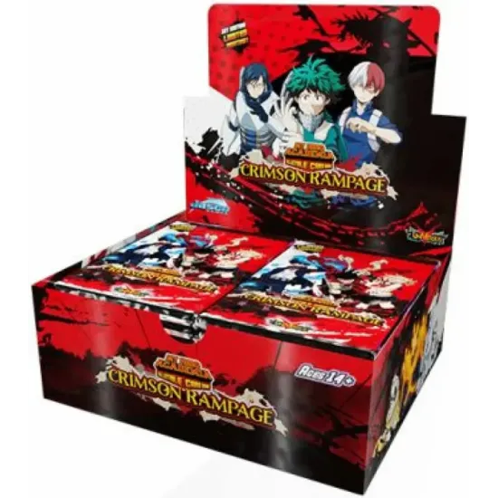 My Hero Academia - Wave 2 Crimson Rampage Booster Box (24 Packs)