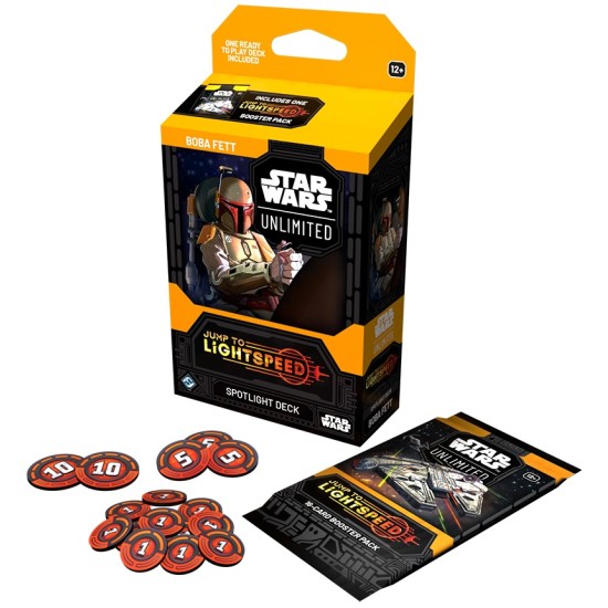 Star Wars: Unlimited - Jump to Lightspeed Spotlight Deck - Boba Fett