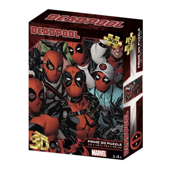 Prime3D Marvel Deadpool - 300 Piece 3D Puzzle